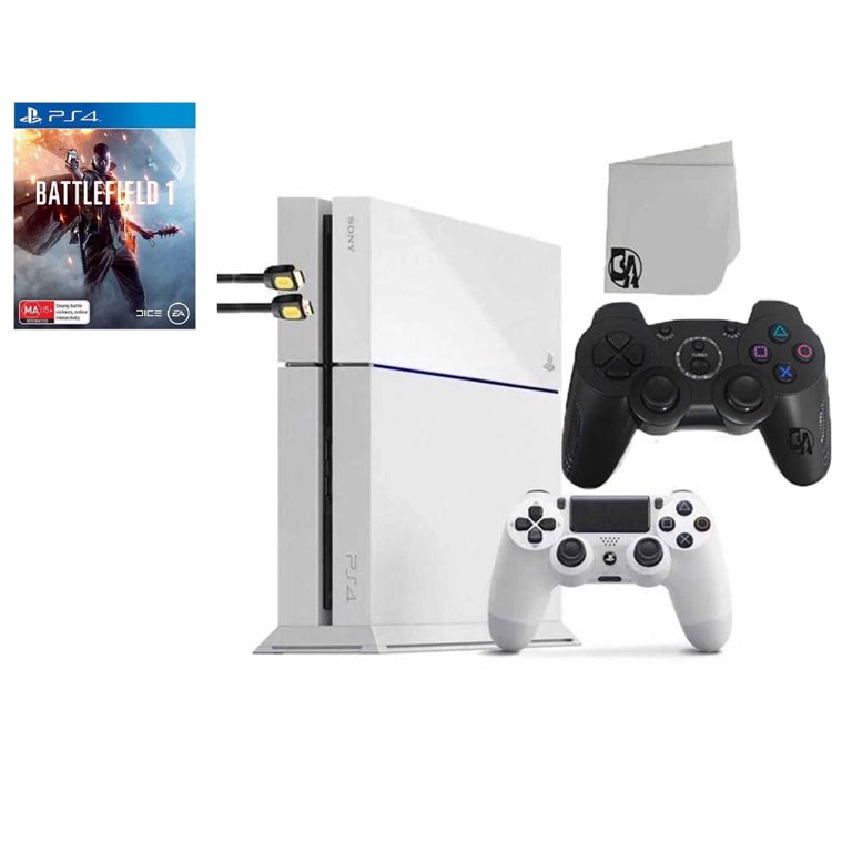 Pre-Owned Sony PlayStation 4 500GB Gaming Console White 2 