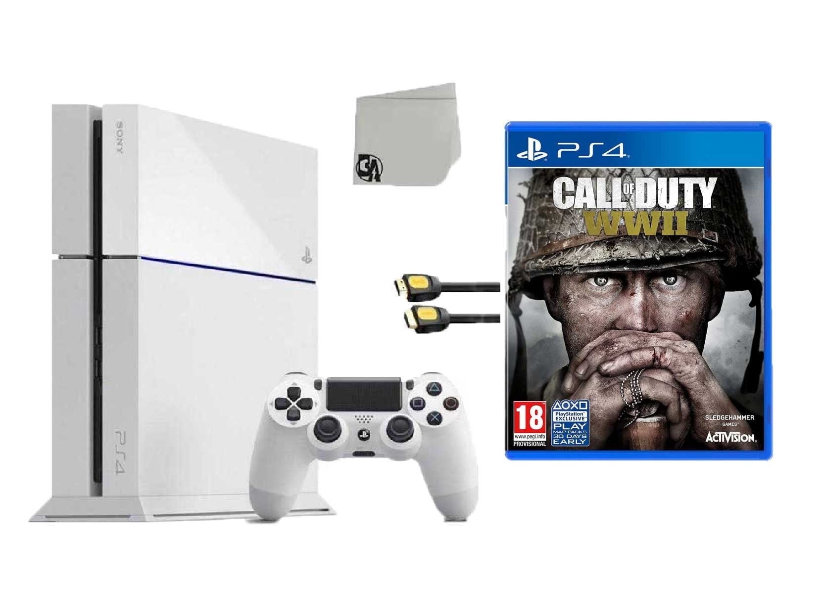 Pre-Owned Sony PlayStation 4 500GB Gaming Console White with Grand 