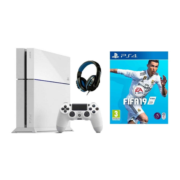 Restored Sony PlayStation 4 500GB Gaming Console White with