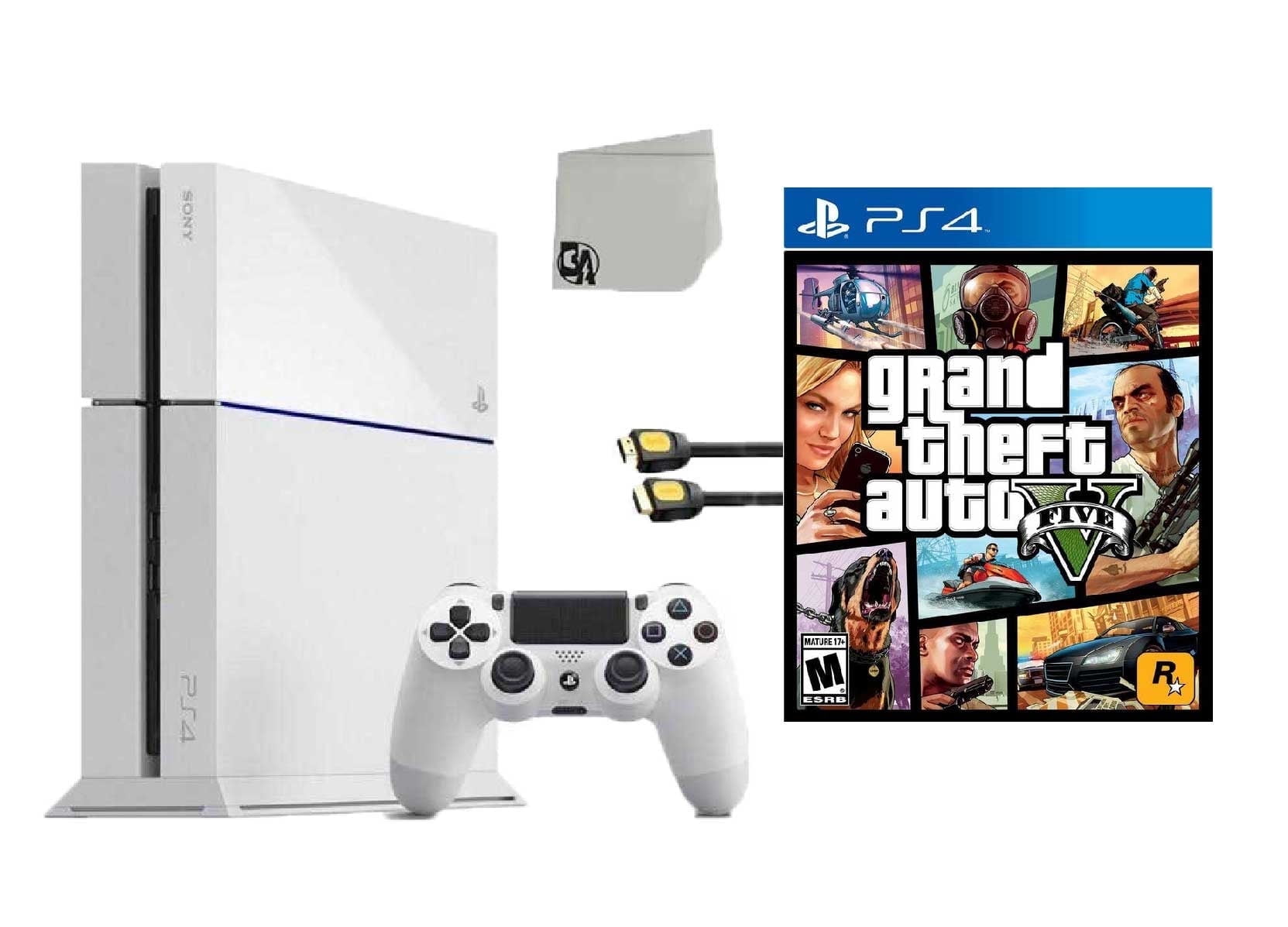 SONY PS4 ホワイト 500GB グランドセフトオート付き