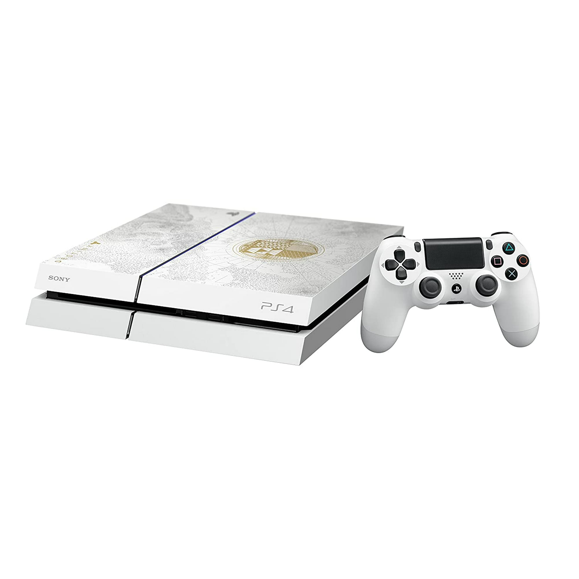 Pre-Owned Sony PlayStation 4 Destiny Limited Edition 500GB Glacier White  Console - Walmart.com