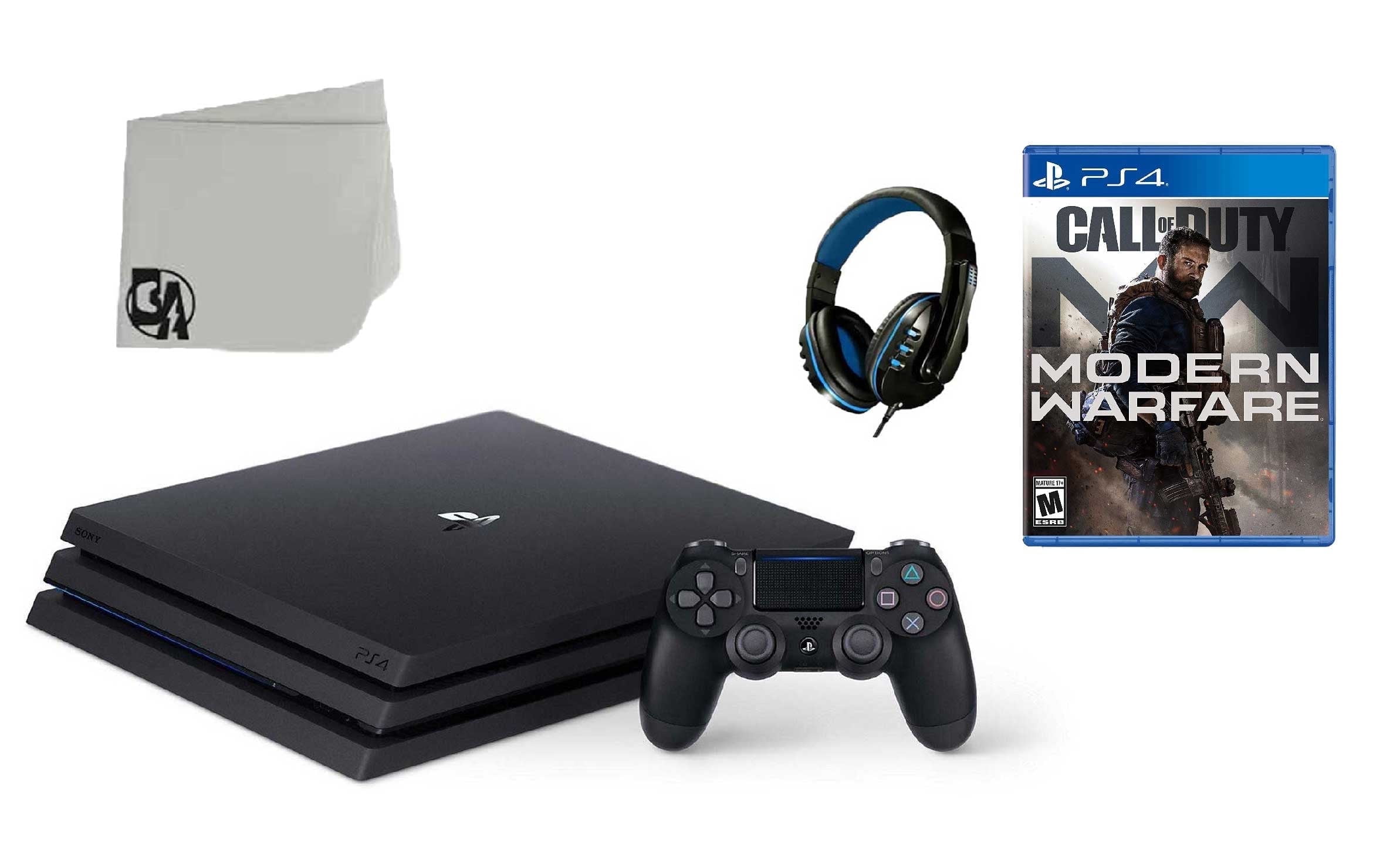 Pre Owned Sony PlayStation 4 PRO 1TB Gaming Console Black with FIFA 20 BOLT AXTION Refurbished Like New