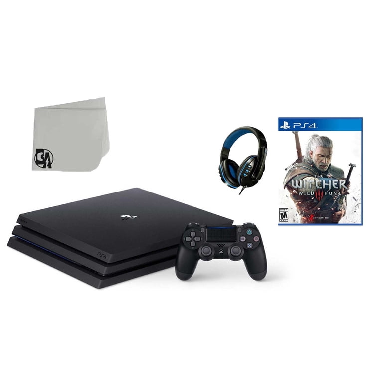 Pre-Owned Sony PlayStation 4 PRO 1TB Gaming Console Black with The