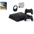 thumbnail image 1 of Pre-Owned Sony PlayStation 4 Pro 1TB Gaming Console Black 2 Controller Included with Assassin's Creed Origins BOLT AXTION Bundle ( ), 1 of 6