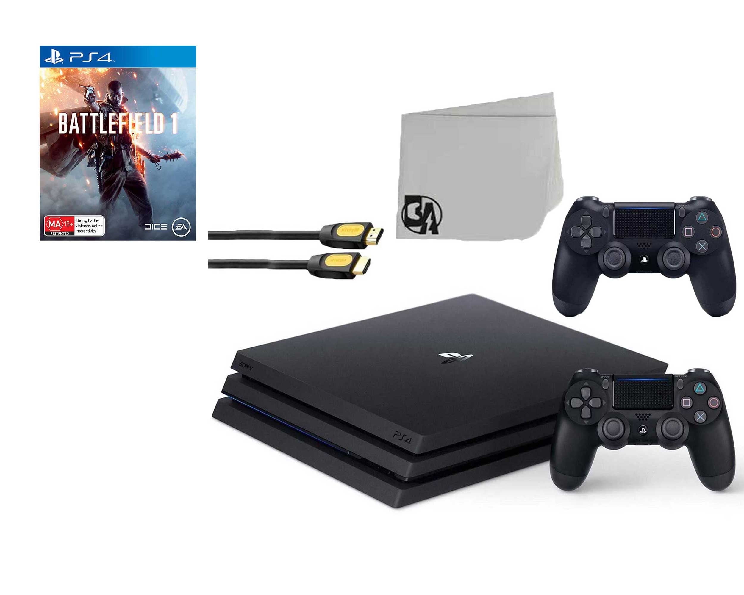 Pre-Owned Sony PlayStation 4 Pro 1TB Gaming Console Black 2