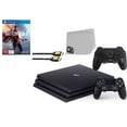 thumbnail image 1 of Pre-Owned Restored Sony PlayStation 4 Pro 1TB Gaming Console Black 2 Controller Included with Battlefield 1 BOLT AXTION, 1 of 6