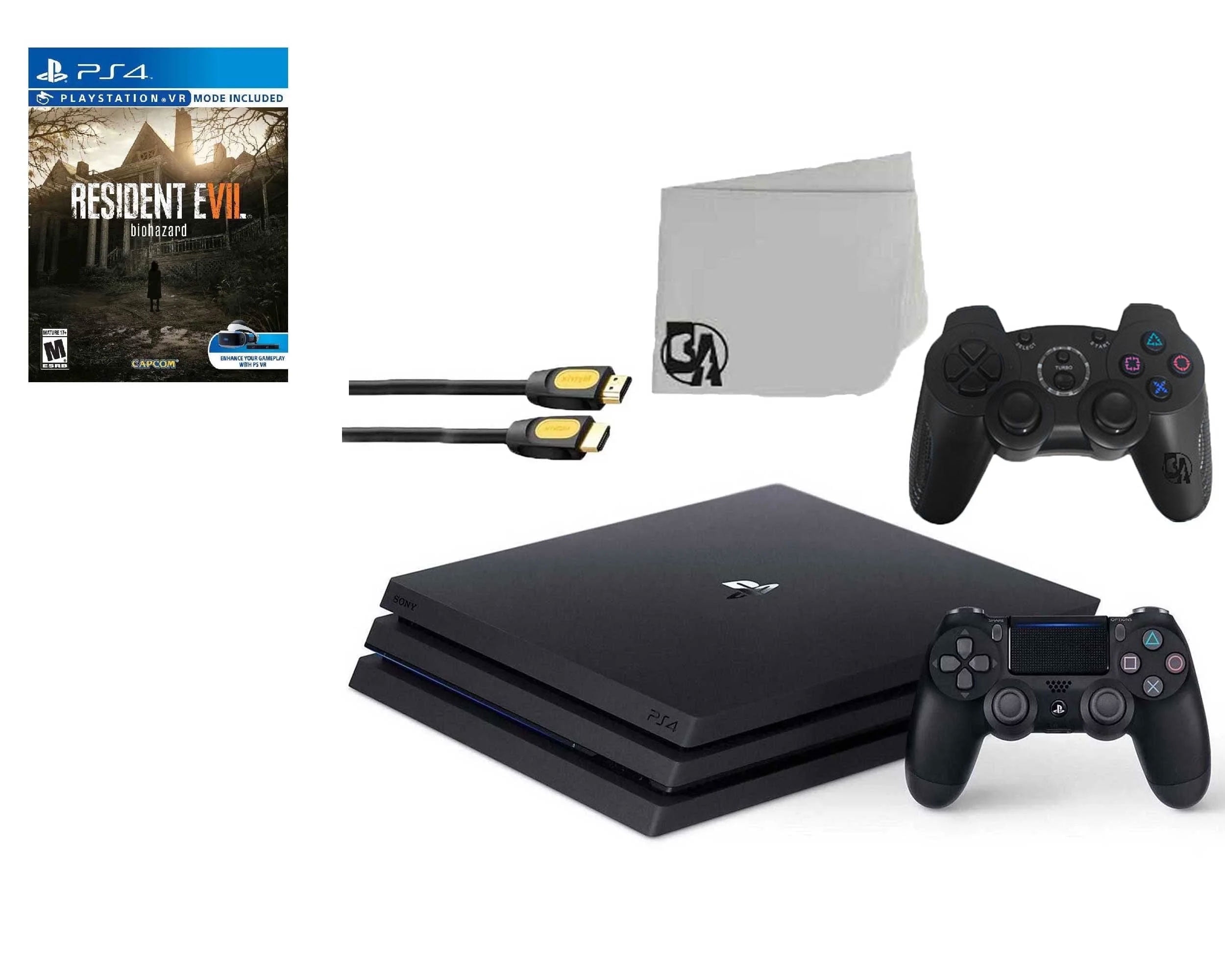 Pre-Owned Sony PlayStation 4 Pro 1TB Gaming Console Black 2