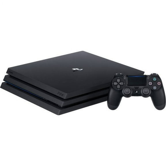 Restored Sony Playstation Pro - 1TB - Black - CUH-7215B - (Refurbished)