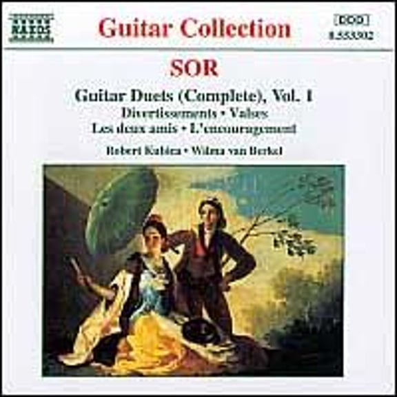 Pre-Owned Sor: Complete Guitar Duets, Vol. 1 (CD 0730099430227) by Robert Kubica (guitar), Wilma van Berkel (guitar)