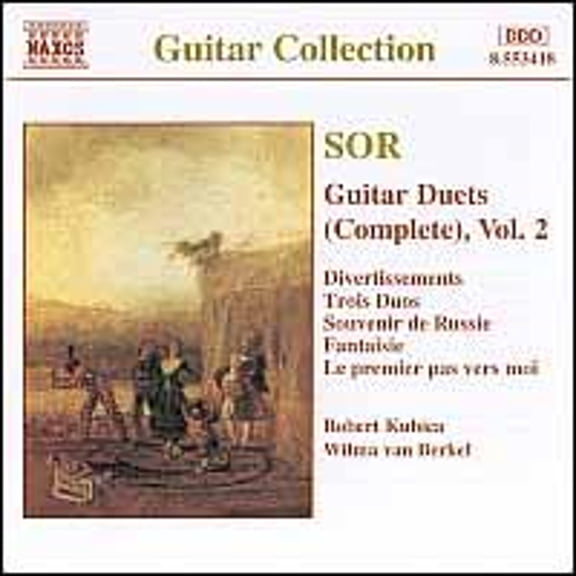 Pre-Owned Sor: Guitar Duets, Vol. II (CD 0730099441827) by Robert Kubica (guitar), Wilma van Berkel (guitar)