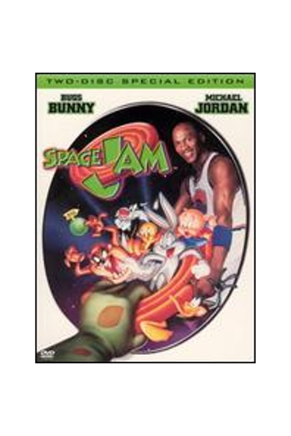 Pre-Owned Space Jam Special Edition Adventure Movie, 2 Discs, DVD