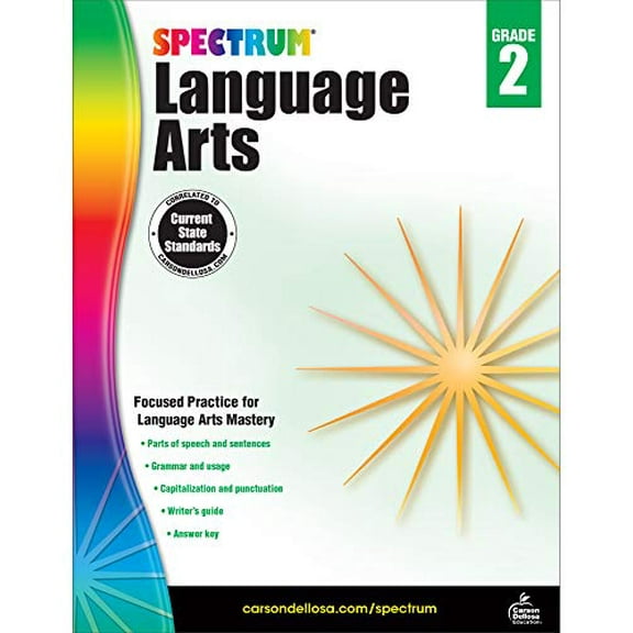 Pre-Owned Spectrum: Spectrum Language Arts, Grade 2 (Series #12) (Paperback)