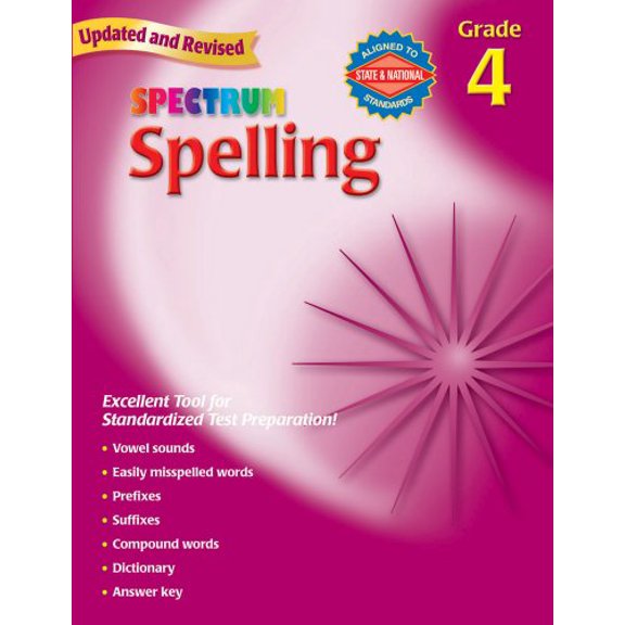 Pre-Owned Spectrum Spelling: Grade 4 Paperback
