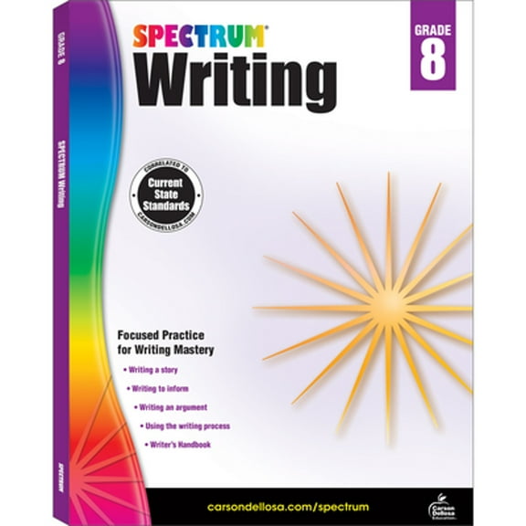 Pre-Owned Spectrum Writing, Grade 8: Volume 42 (Paperback) 1483812030 9781483812038