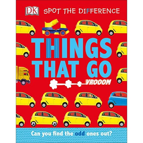Pre-Owned Spot the Difference: Things That Go, 9781465456205, 1465456201, Paperback, Brdbk edition