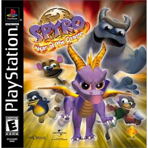 Pre-Owned Spyro: Year of the Dragon - Playstation PS1