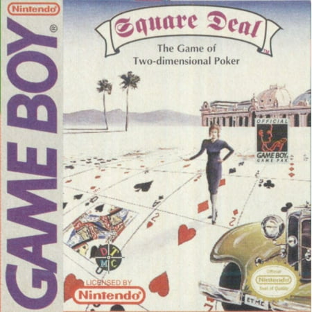Pre-Owned Square Deal: The Game of Two Dimensional Poker - Nintendo Gameboy Original (Refurbished: Good)