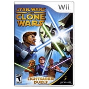 Restored Star Wars the Clone Wars Lightsaber Duels - Nintendo Wii