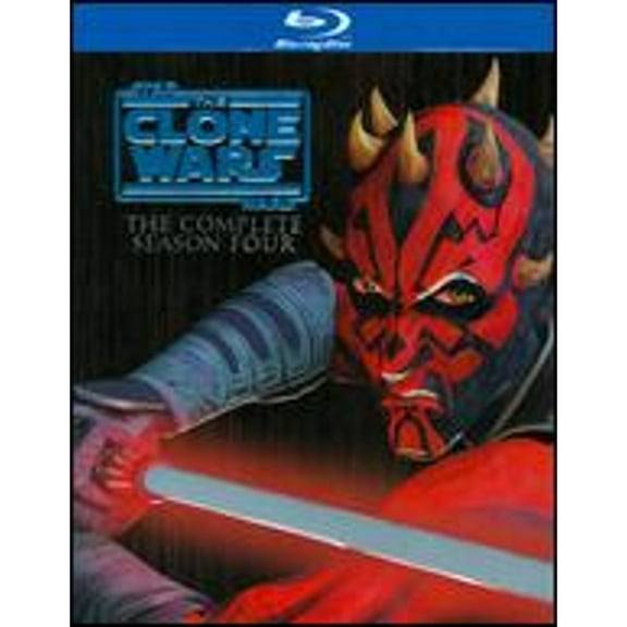 Pre-Owned Star Wars: The Clone Wars - The Complete Season Four [3 Discs] [Blu-ray] (Blu-Ray 0883929228812)