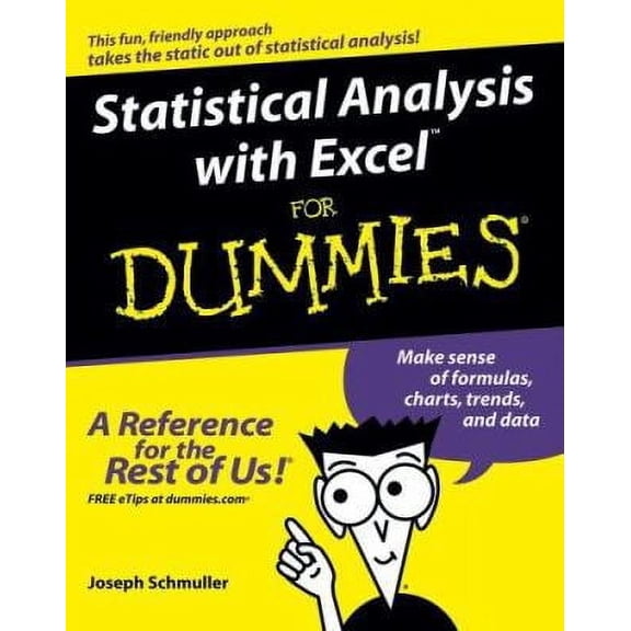 Pre-Owned Statistical Analysis with Excel For Dummies (Paperback) 0764575945 9780764575945