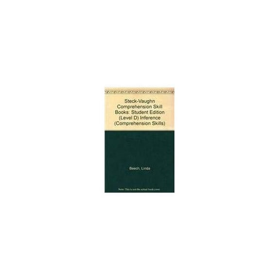 Pre-Owned Pre-Owned Steck-Vaughn Comprehension Skill Books: Student Edition Inference Inference (Comprehension Skills) Paperback