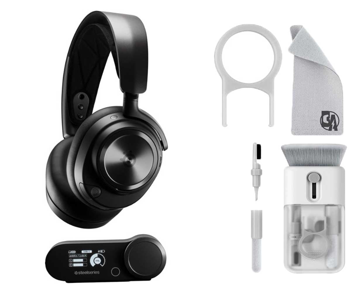 SteelSeries Arctis Nova Pro Fone de Ouvido para Jogos Sem