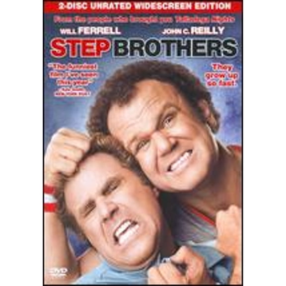Pre-Owned Step Brothers Unrated 2 Discs DVD Comedy by Adam McKay
