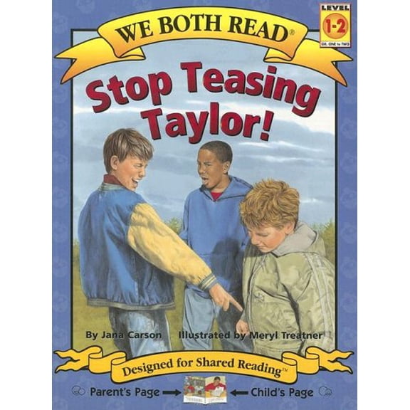 Pre-Owned Stop Teasing Taylor! (We Both Read - Level 1-2 (Quality)) Paperback
