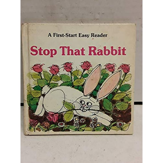 Pre-Owned Stop That Rabbit (First-Start Easy Readers) by Sharon Peters (Paperback), English