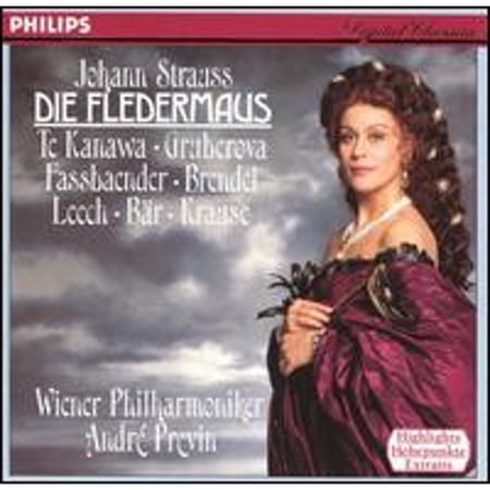 Pre-Owned Strauss: Die Fledermaus [Highlights] (CD 0028943850322) by Brigitte Fassbaender (vocals), Edita Gruberovv° Karin Gottling Kiri Te Kanawa (vocals);...