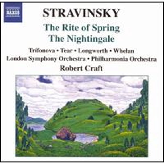 Pre-Owned Stravinsky: The Rite of Spring: The Nightingale (CD 0747313250127) by Andrew Greenan (baritone), Olga Trifonova (soprano), Paul Whelan (bass baritone), Peter Hall (tenor);...
