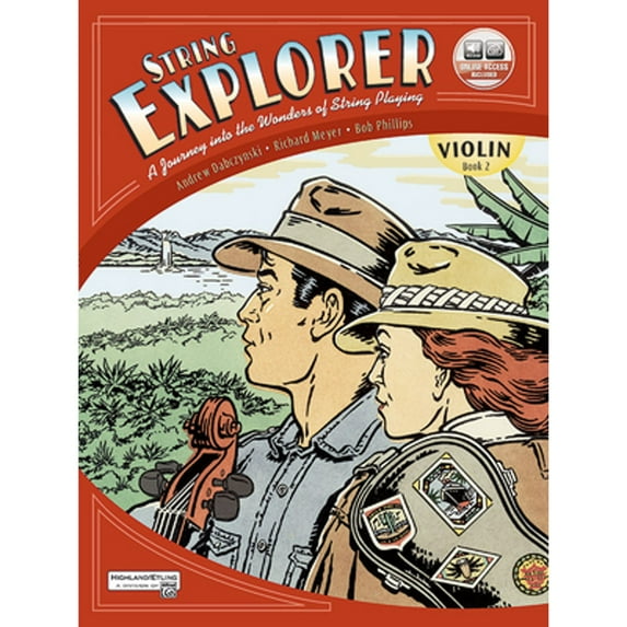 Pre-Owned String Explorer, Bk 2: Violin, Book & Online Audio (Paperback) by Andrew H Dabczynski, Richard Meyer, Bob Phillips