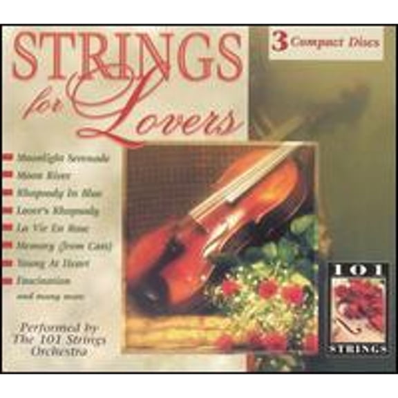 Pre-Owned Strings for Lovers [Madacy] (CD 0056775522124) by 101 Strings Orchestra