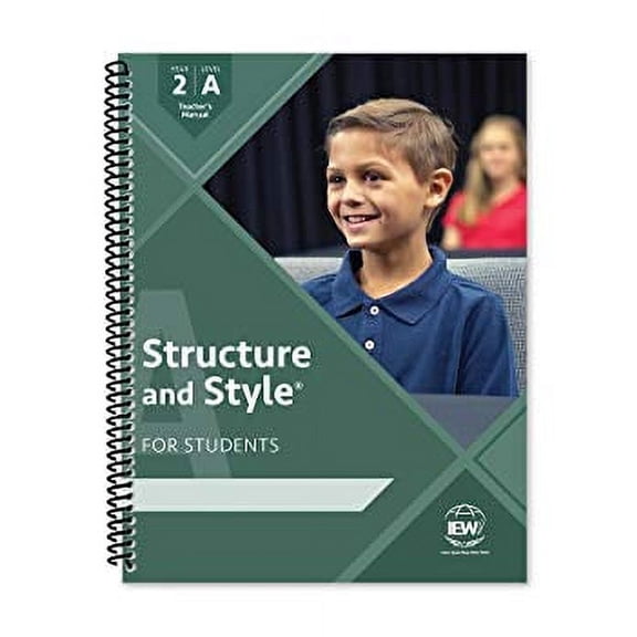 Pre-Owned Structure and Style for Students: Year 2 Level A [Teacher's Manual only] Paperback