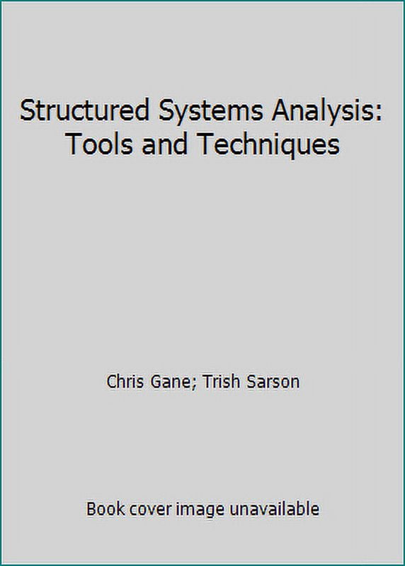 PreOwned Structured Systems Analysis Tools and Techniques (Hardcover