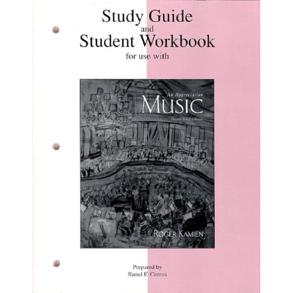 Pre-Owned Student Study Guide for Use with Music Paperback