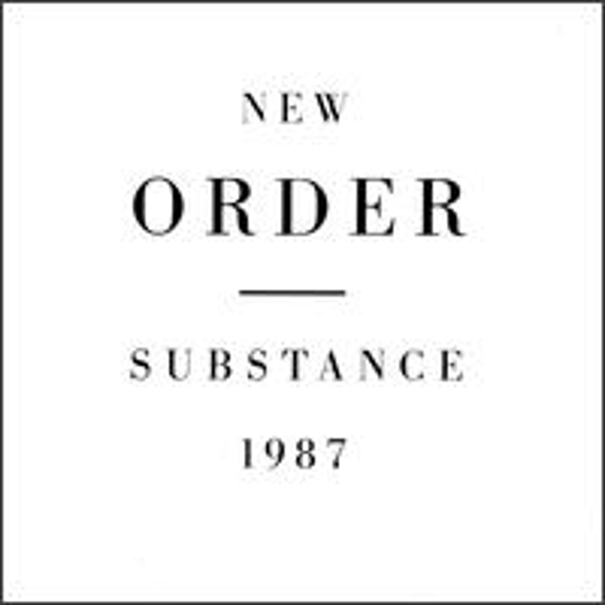 New Order Substance 1987 Remastered 2-LP Vinyl Set