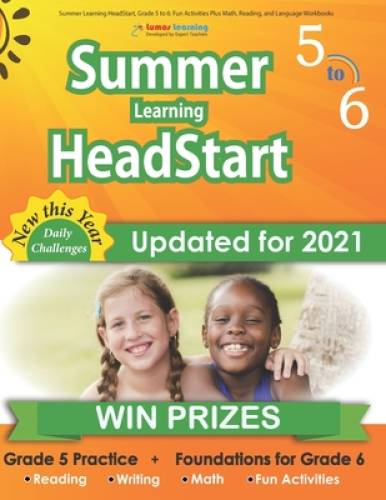 and　Summer　to　Grade　to　with　Resources　(Paperback)　Fun　Pre-Owned,　Plus　HeadStart,　Workbooks:　Workbooks,　Reading,　6:　Common　Bridge　Success　and　Core　Activities　Learning　Language　Math,　Aligned