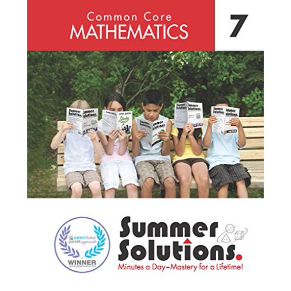 Pre-Owned Summer Solutions Common Core Mathematics Level 7 Paperback