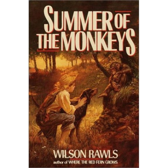 Pre-Owned Summer of the Monkeys (Hardcover) by Wilson Rawls