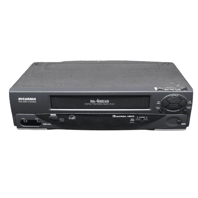 PreOwned Sylvania 6245FB VCR Video Cassette Recorder 4Head w