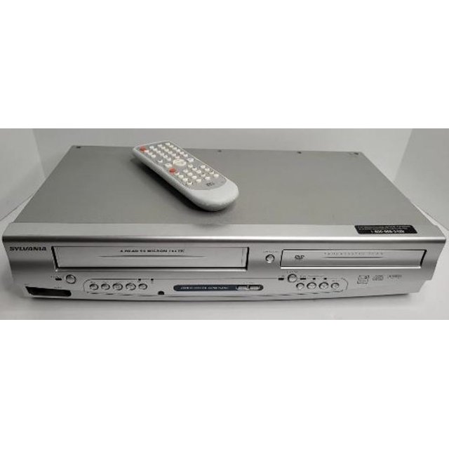 PreOwned Sylvania Dvc841 DVD VCR Combo Dvd Player Vhs Player with Remote and Cables (Good