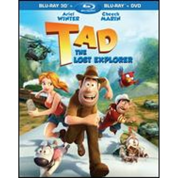 Pre-Owned Tad, the Lost Explorer [2 Discs] [3D] [Blu-ray/DVD] (Blu-Ray 0883476093819) directed by Enrique Gato