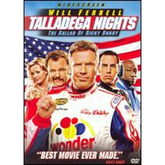 Pre-Owned Talladega Nights: The Ballad of Ricky Bobby [WS] [Rated] (DVD 0043396148420) directed by Adam McKay