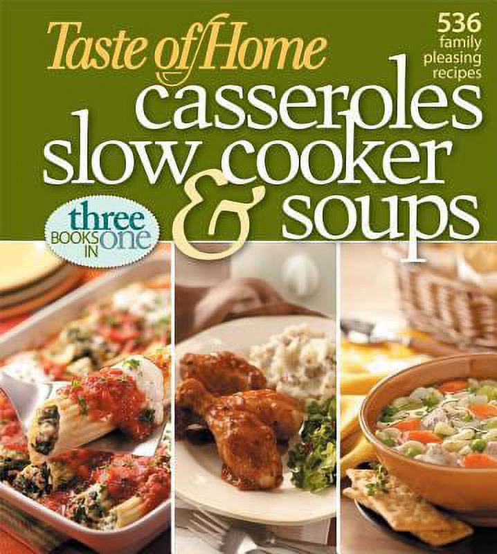 PreOwned Taste of Home Casseroles, Slow Cooker, and Soups Casseroles