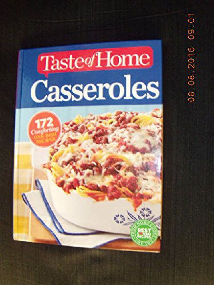 PreOwned Taste Of Home Casseroles 172 Comforting OneDish Recipes