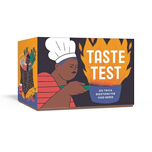 Pre-Owned Taste Test: 200 Trivia Questions for Food Nerds: Card Games Paperback