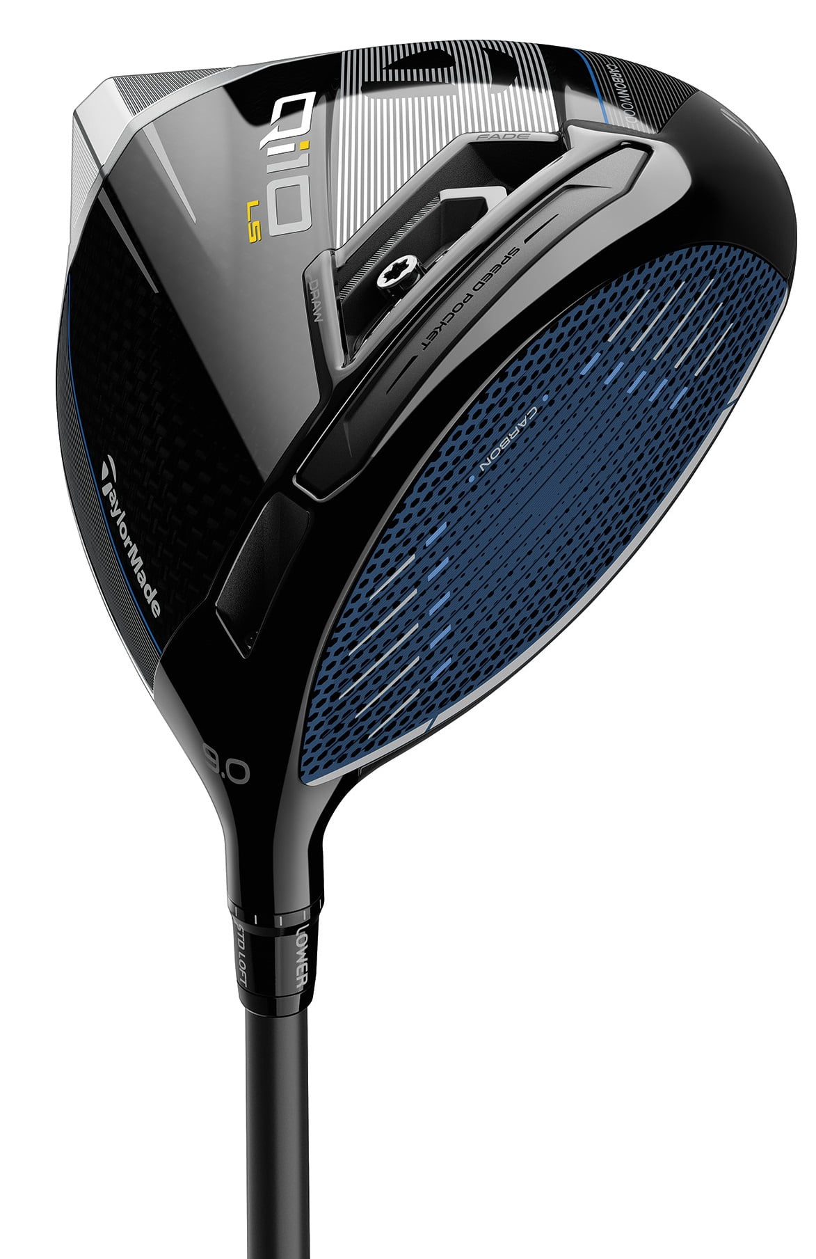 Pre-Owned TaylorMade Golf Club Qi10 LS 9* Driver Stiff Graphite 