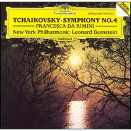 Pre-Owned Tchaikovsky: Symphony No. 4; Francesca da Rimini (CD 0028942977822) by New York Philharmonic, Leonard Bernstein (conductor)