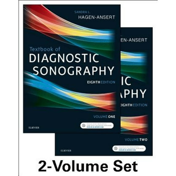 Pre-Owned Textbook of Diagnostic Sonography: 2-Volume Set (Hardcover 9780323353755) by Sandra L Hagen-Ansert